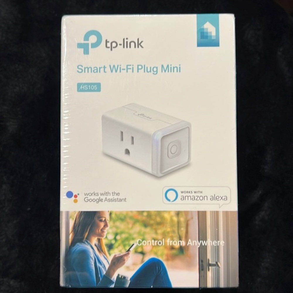 TP-Link Kasa Smart Stackable Mini Wi-Fi Plug | Alexa Google Home | HS105